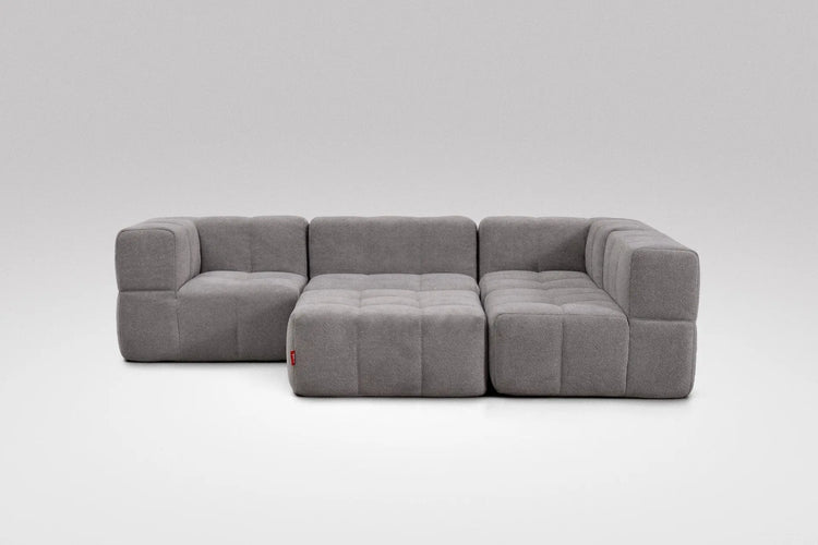 5 Teiliges Modulares Sofa – Grau Eeazi