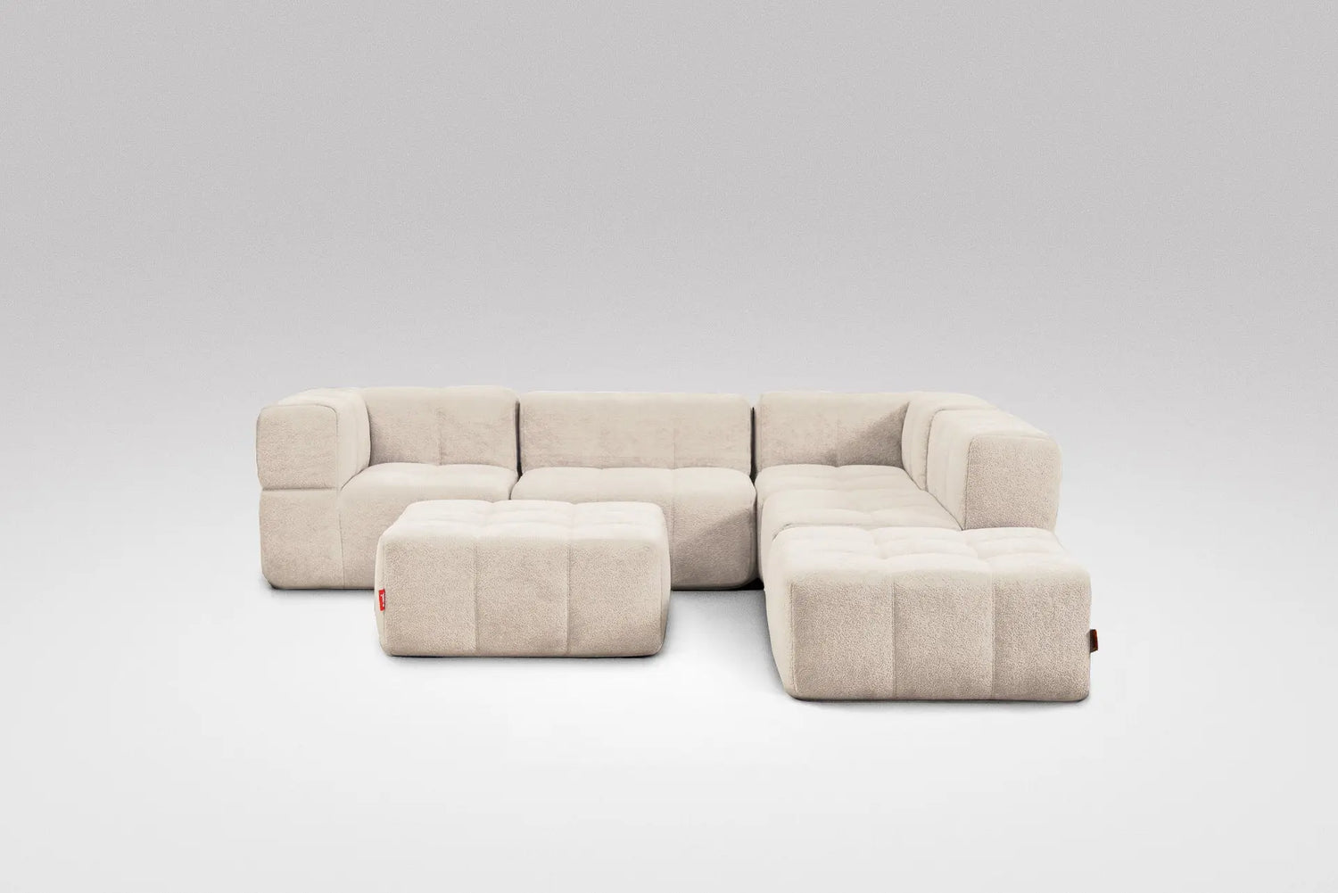 6 Teiliges Modulares Sofa – Beige Eeazi