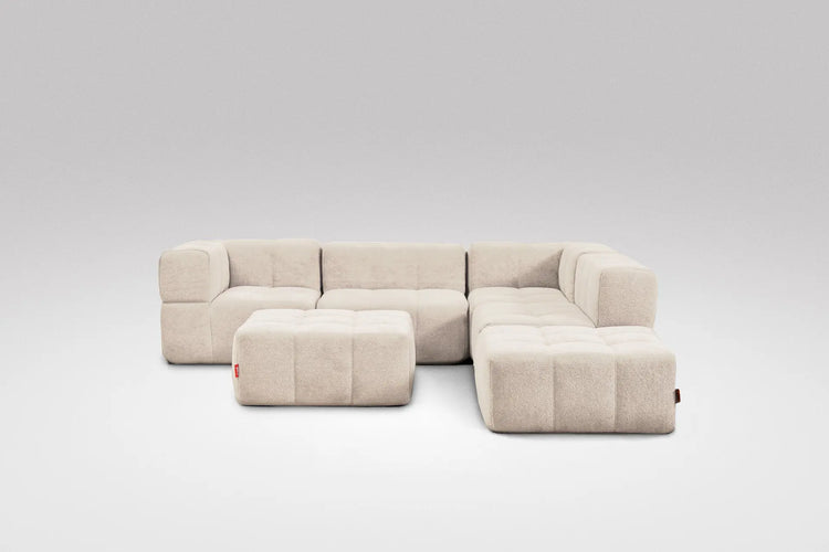 6 Teiliges Modulares Sofa – Beige Eeazi