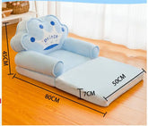 Children Folding Small Sofa Bed Nap Cartoon Cute Lazy Lying Seat Stool Removable and Washable Kids Sofa Kids Chair OBA