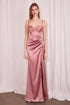 Fitted Dress With A Sweetheart Neckline And Thin Straps Tux-USA