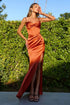 Fitted Dress With A Sweetheart Neckline And Thin Straps-9