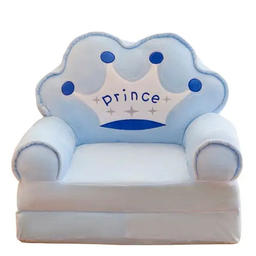 Children Folding Small Sofa Bed Nap Cartoon Cute Lazy Lying Seat Stool Removable and Washable Kids Sofa Kids Chair OBA